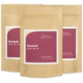 Bio Baobab Pulver, 100 g, 3er Pack 